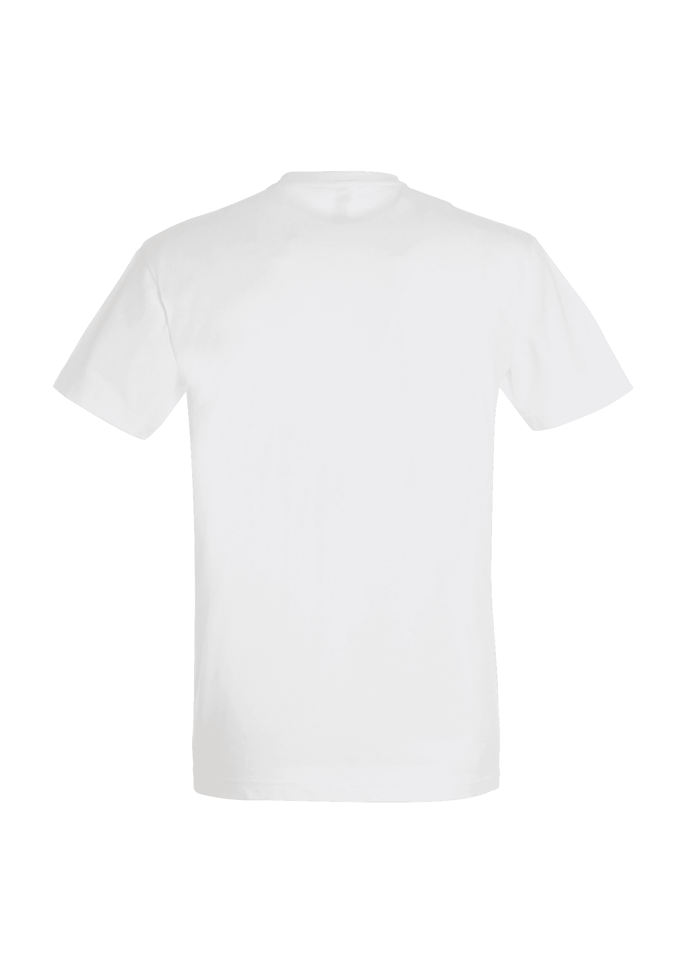 T-shirt Blanc 190g Adulte 001 Academy NA39 - NA3901-IMPERIALBLANCDOS